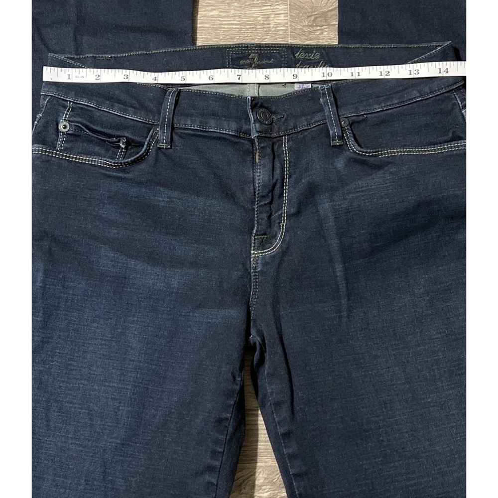 7 For All Mankind Women's Lexie Kaylie Petite Boot Low‎ Rise USA Jeans SZ 29x33 - Picture 5 of 10